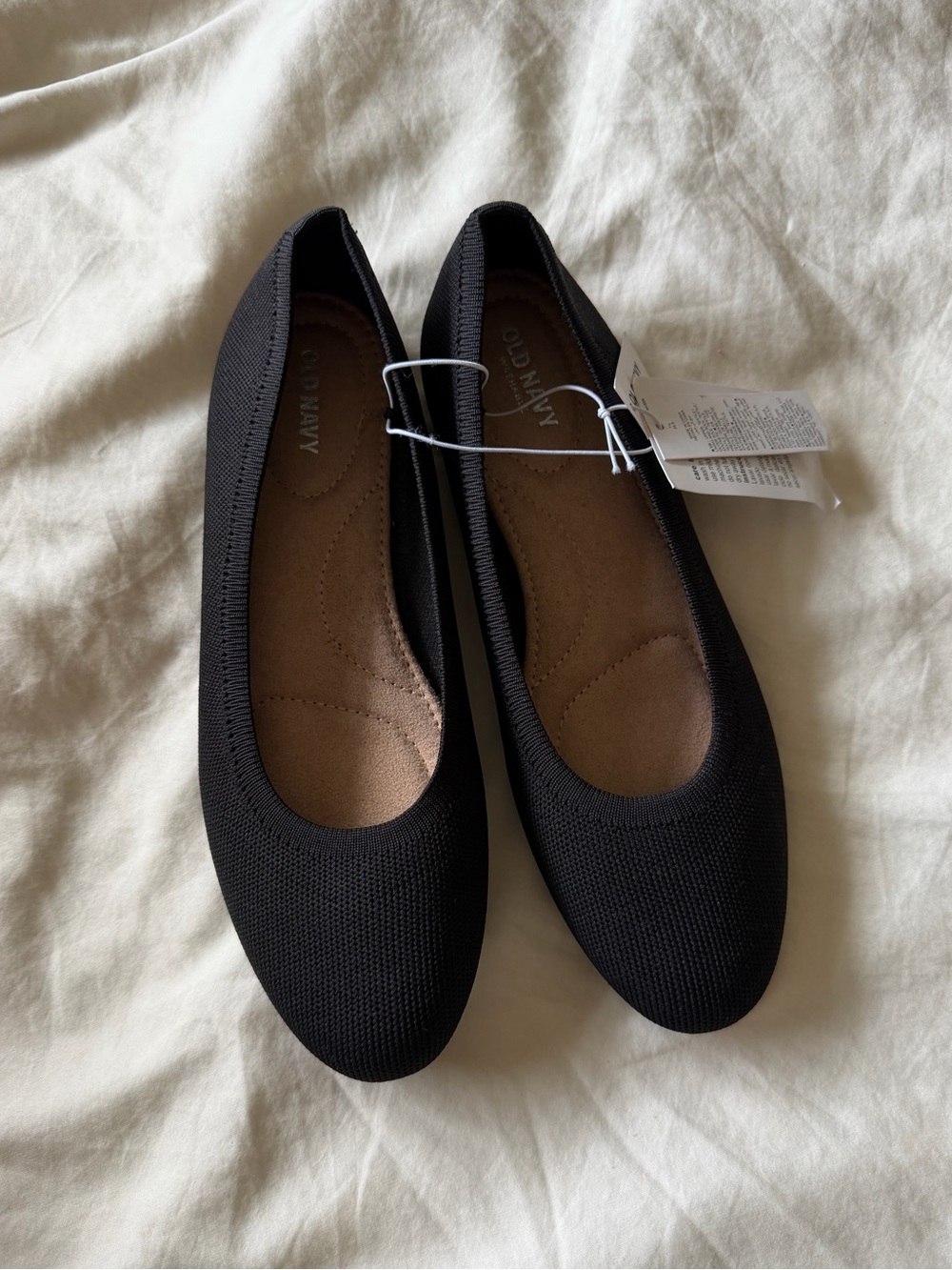 NWT Black Old Navy Ballet Flats Size 7.5